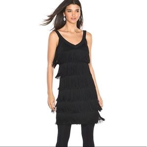 White House Black Market Flapper Style Dress